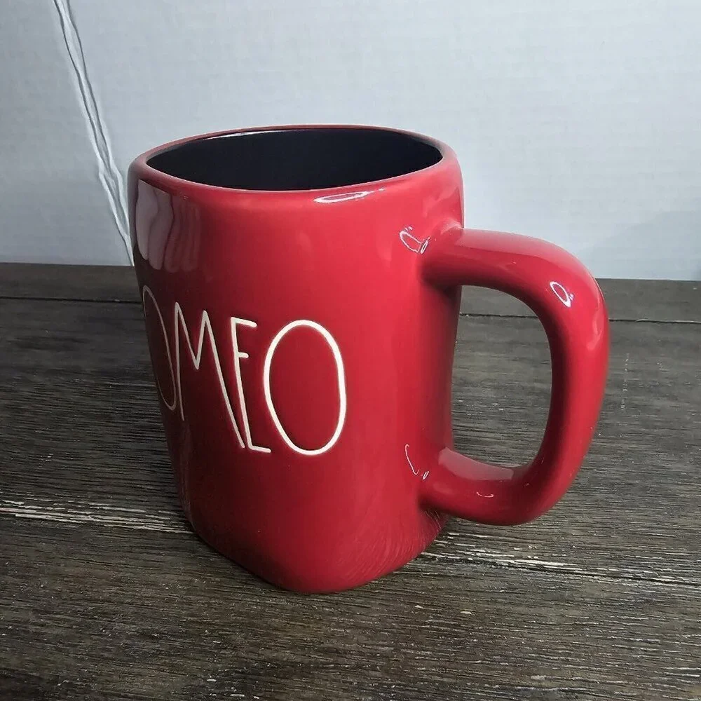 Rae Dunn Artisan Romeo Red Valentine's Day Mug